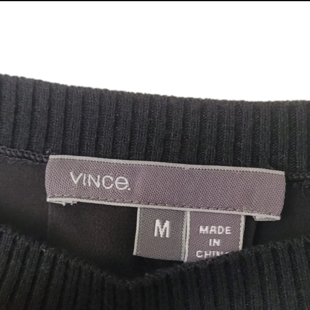 Vince | Black Leopard Blouse - Picture 6 of 8